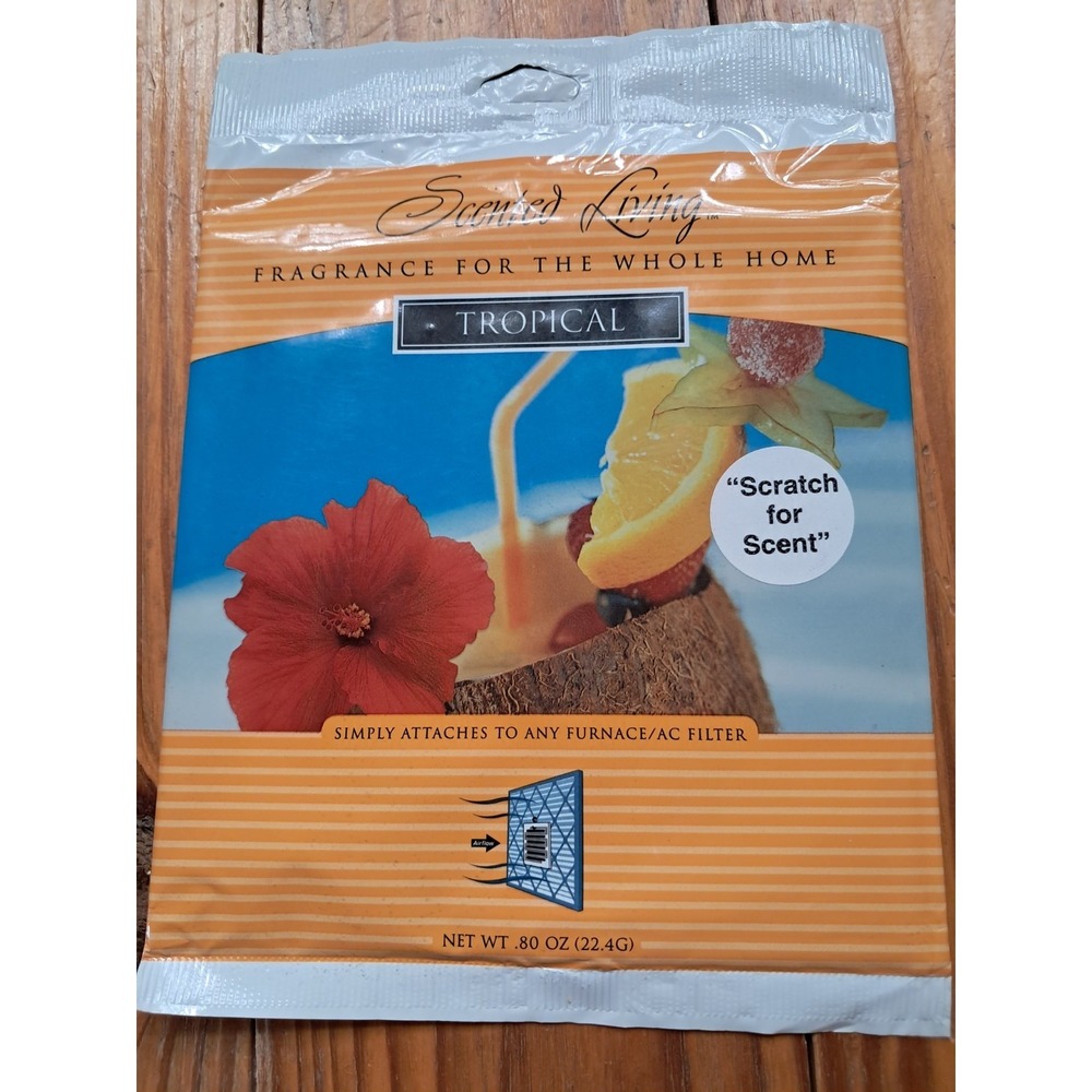 Scented Living Fragrance Furnace Air Filter Pad Whole House Freshener  J/1